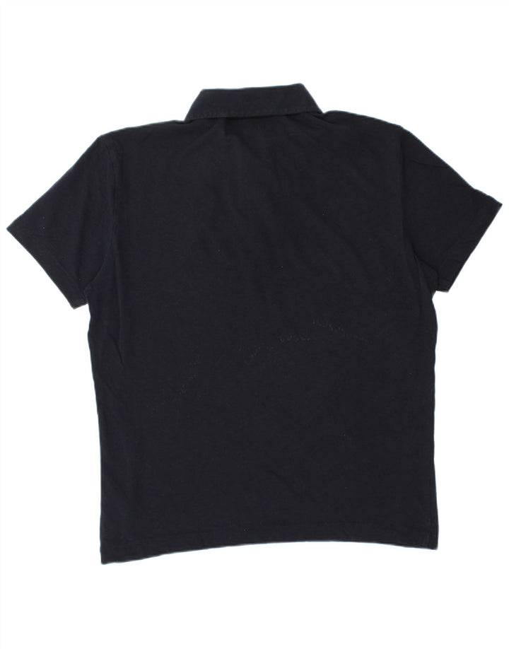 Massimo Dutti muška polo majica Srednje tamnoplavi pamuk