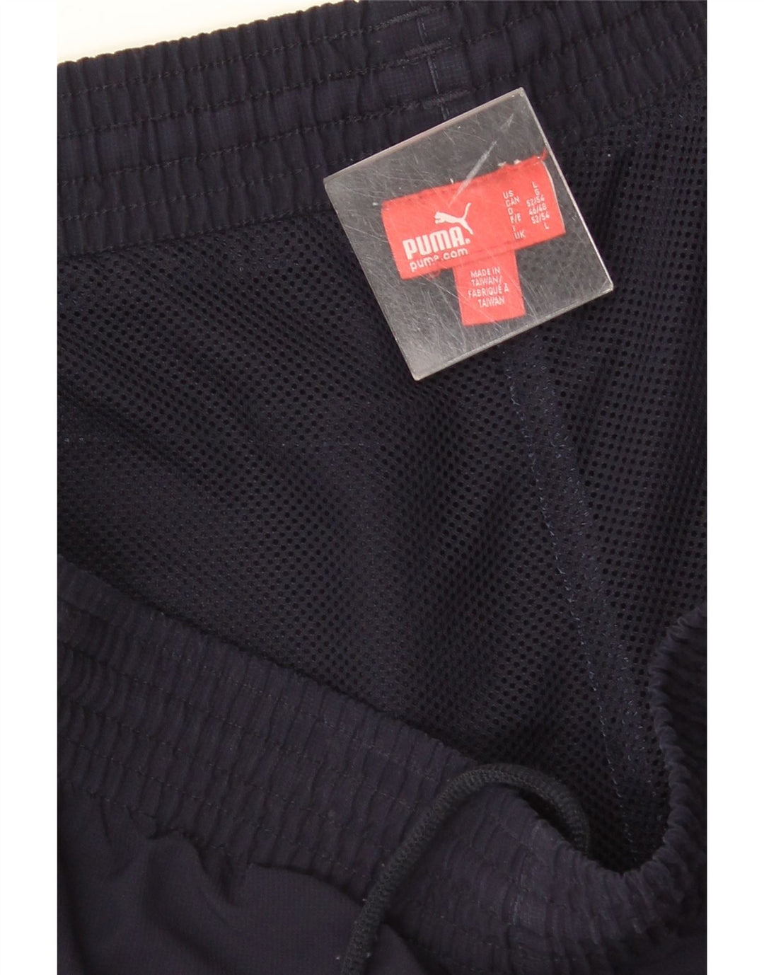 Puma muške hlače za trenirku Large Navy Blue Colourblock