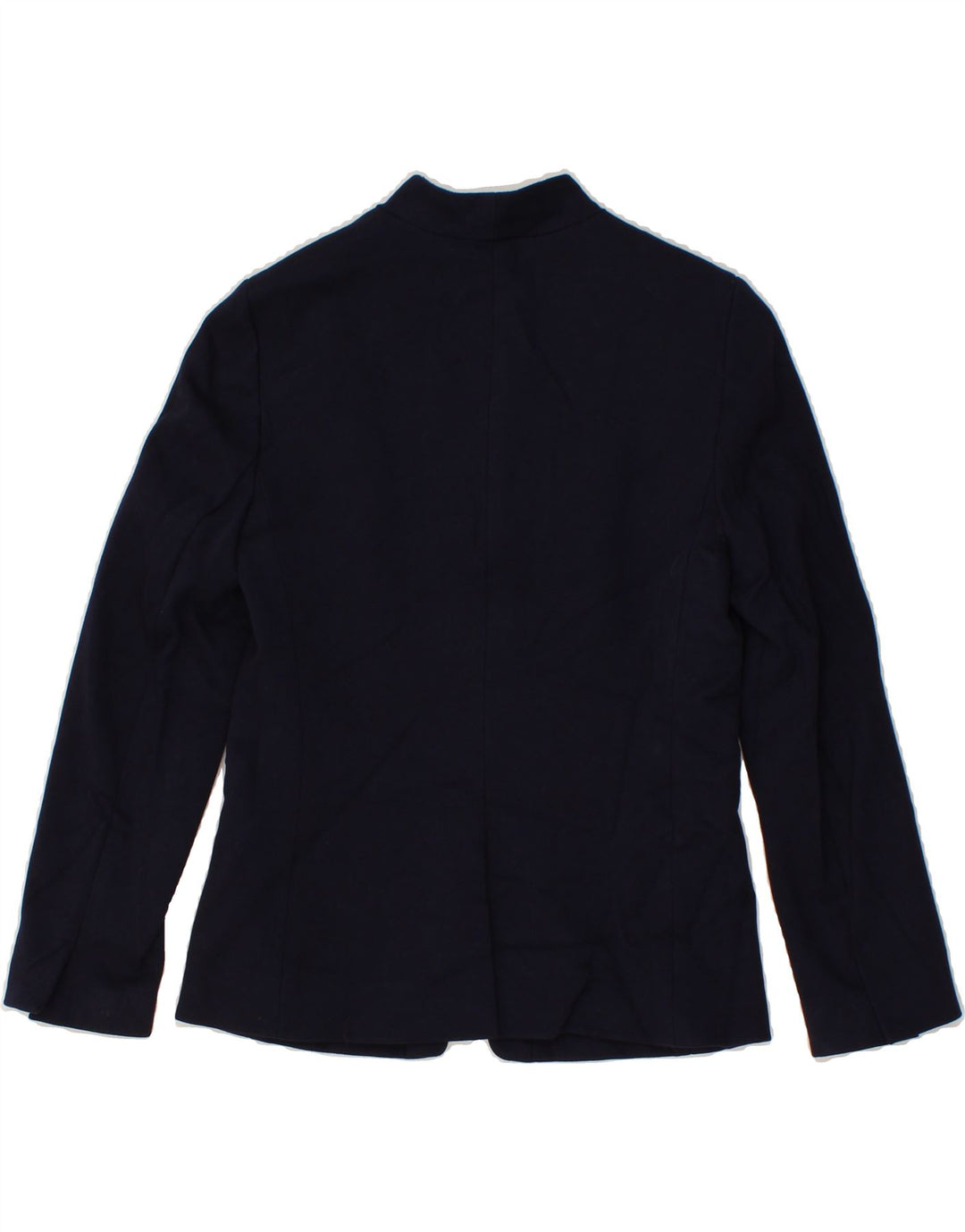 J. CREW Womens 365 Open Blazer Jacket US 6 Medium Navy Blue Viscose Vintage J. Crew and Second-Hand J. Crew from Messina Hembry 