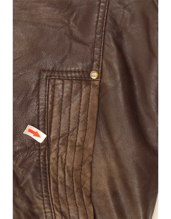 Conbipel muška kožna jakna IT 50 Large Brown