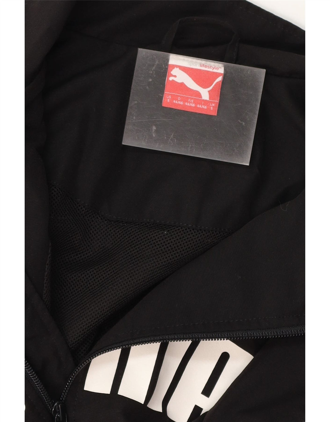 PUMA muška trenirka s grafičkim motivima, mala crna jakna