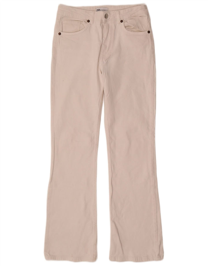 Zara ženske traperice s bootcutom EU 38 male W28 L31 bijele