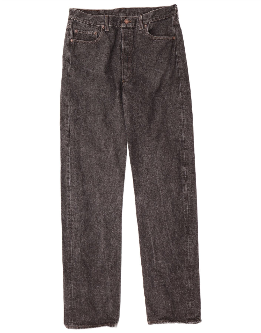 LEVI'S muške ravne traperice W36 L36 sivi pamuk