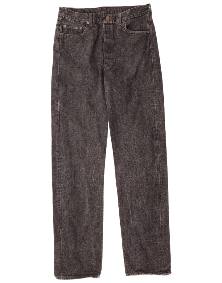 LEVI'S muške ravne traperice W36 L36 sivi pamuk