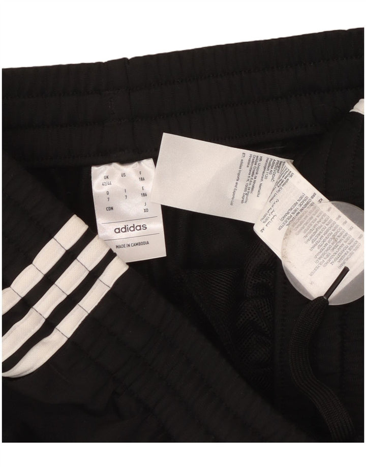 Adidas muške trenirke hlače Joggers UK 42/44 veliki crni poliester