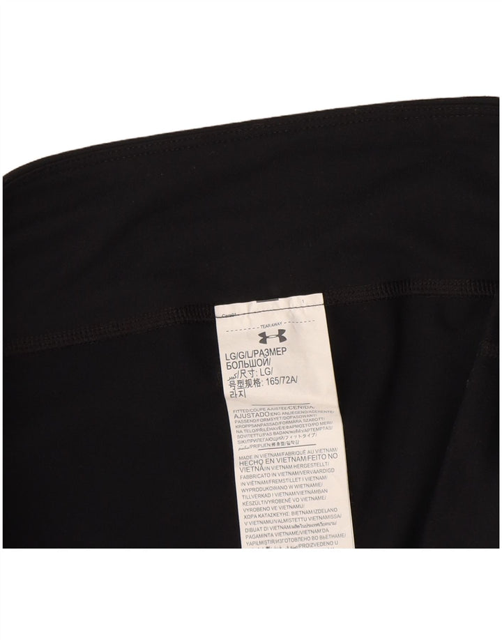 Under Armour ženske kapri tajice UK 16 veliki crni poliester