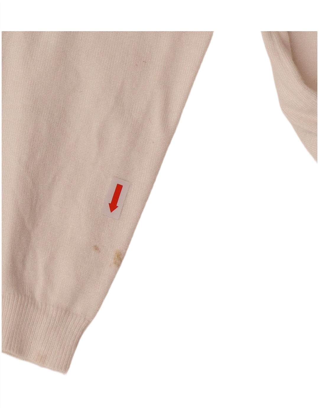 Guess ženski džemper s veznim izrezom UK 10 Mali bijeli