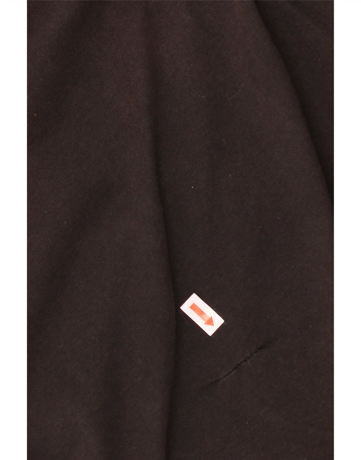 Puma muška grafička majica kratkih rukava Srednji crni pamuk