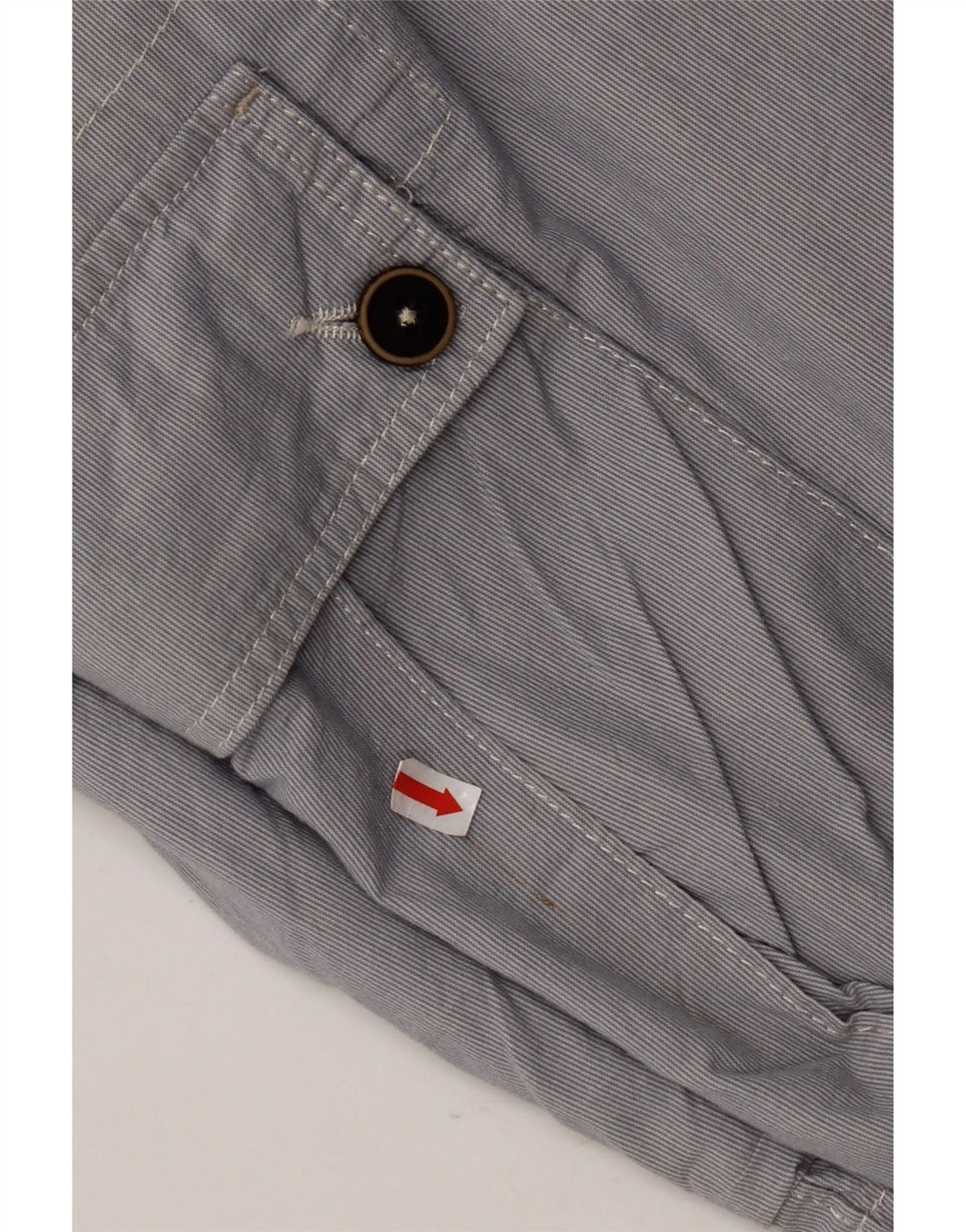 PLAYLIFE Muške Heritage Cargo kratke hlače IT 50 Large W36 Pamuk s plavim prugama