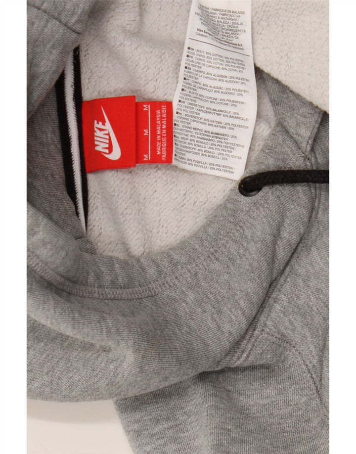 Nike muška majica s kapuljačom s kapuljačom srednje sive boje s flekama