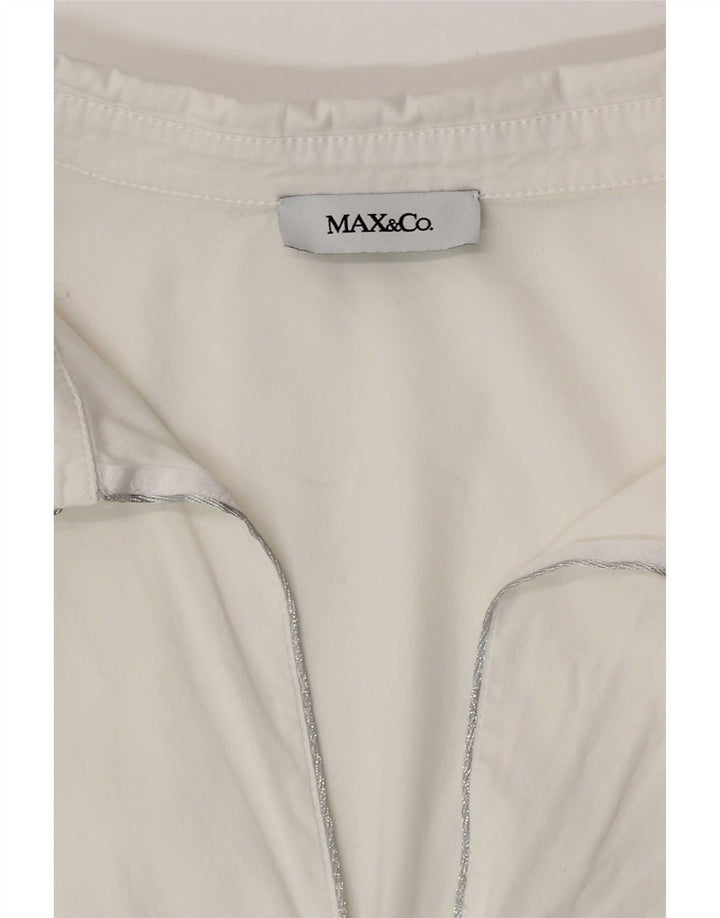 Max & Co. Ženska pulover majica UK 12 Srednje bijela