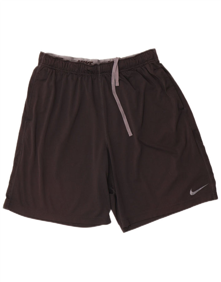 Velike crne muške sportske kratke hlače Dri Fit
