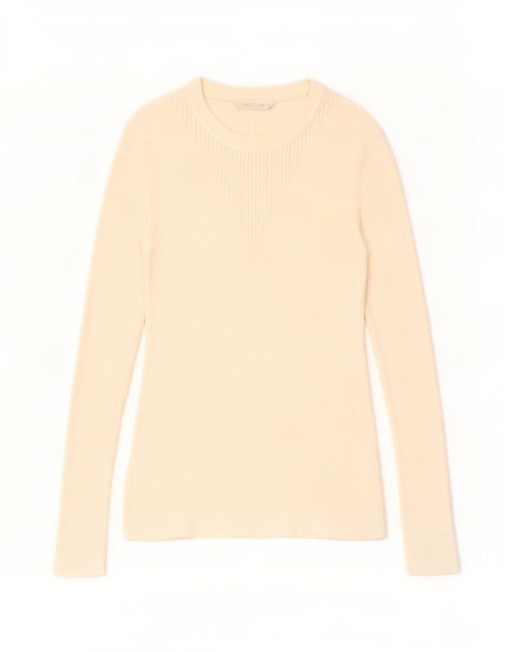Hugo Boss Ženska majica dugih rukava UK 12 Medium Off White