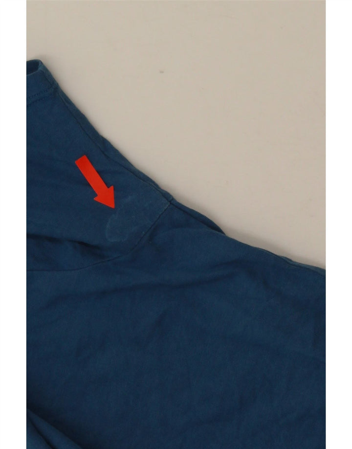 NIKE Muška majica kratkih rukava atletskog kroja 2XL plava