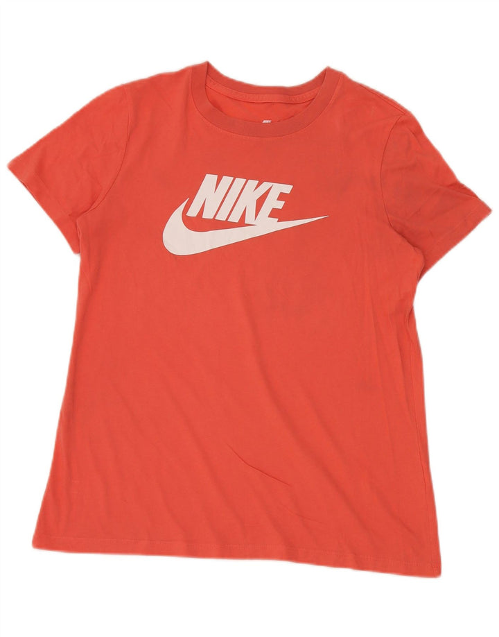 Nike Ženska majica kratkih rukava s grafičkim motivima UK 14 srednje narančasta