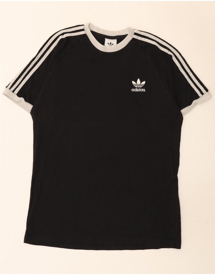 Adidas muška majica kratkih rukava Srednji crni pamuk