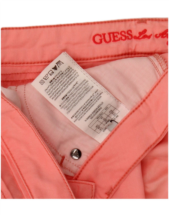 Ženske uske traperice Guess W29 L26 Pink Lyocell