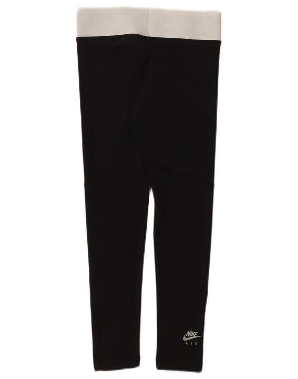 Nike tajice za djevojčice Graphic 8-9 Years Small Black Colourblock Pamuk