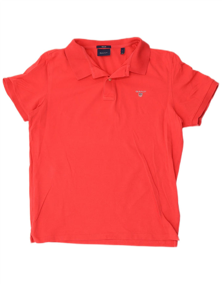 Gant Regular muška polo majica Large Red Pamuk