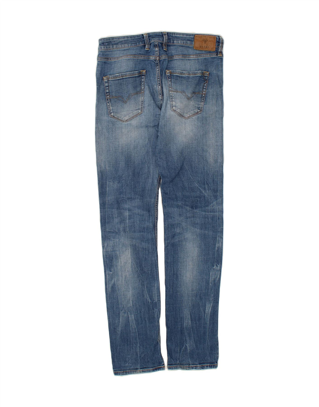GUESS Womens Slim Jeans W30 L33  Blue Vintage Guess and Second-Hand Guess from Messina Hembry 