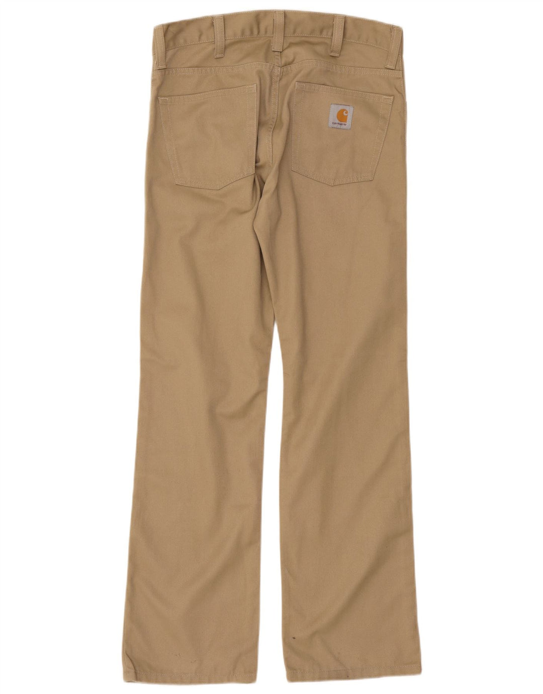 CARHARTT Muške ležerne hlače Bootcut W32 L34 Bež poliester