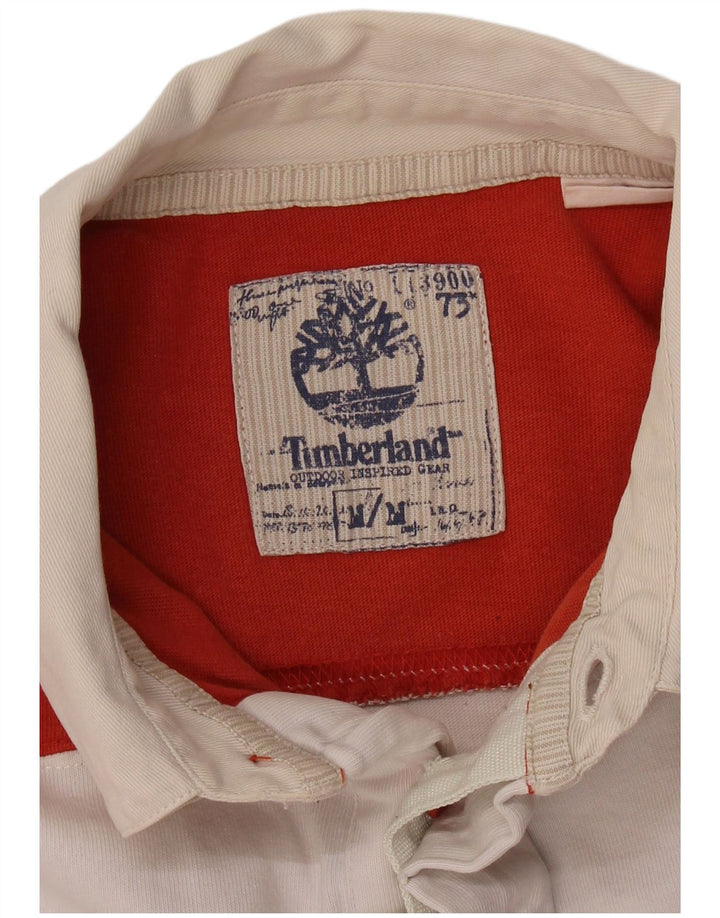 TIMBERLAND muška ragbi polo majica dugih rukava srednje crvene pruge