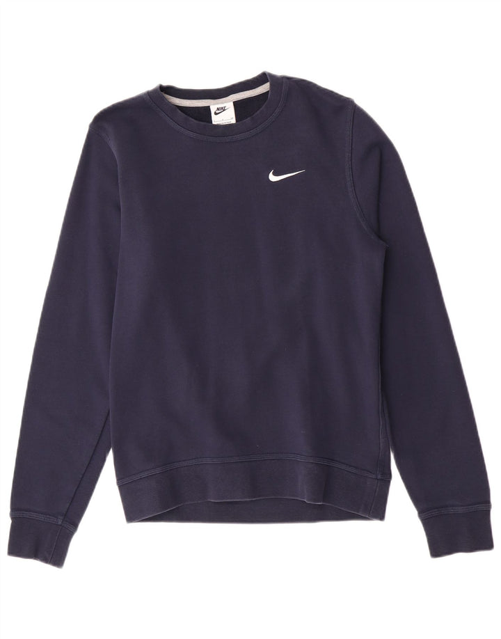 Nike muški džemperi mali tamnoplavi pamuk