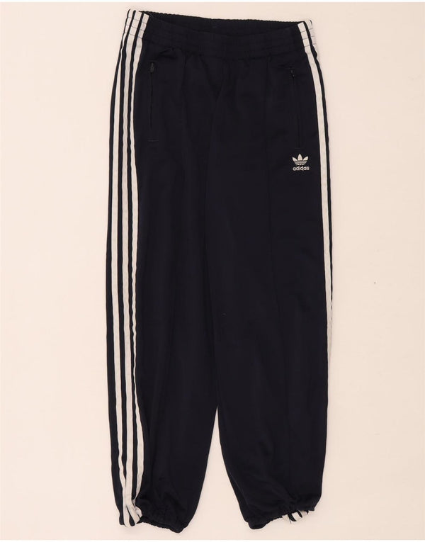 Adidas Ženska trenirka Hlače Joggers UK 10 Mali mornarsko plavi poliester