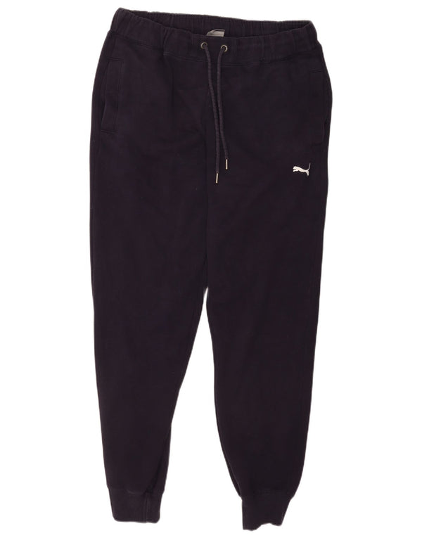 Puma muške trenirke Hlače Joggers Large Navy Blue Pamuk