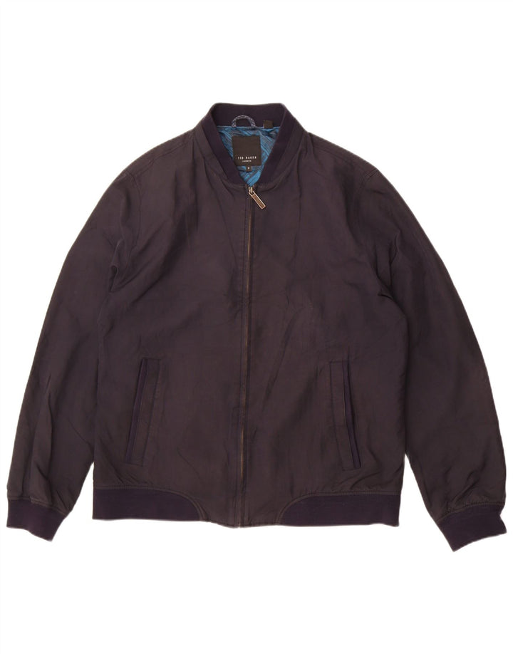 Ted Baker ženska bomber jakna veličina 5 XL tamnoplavi poliester