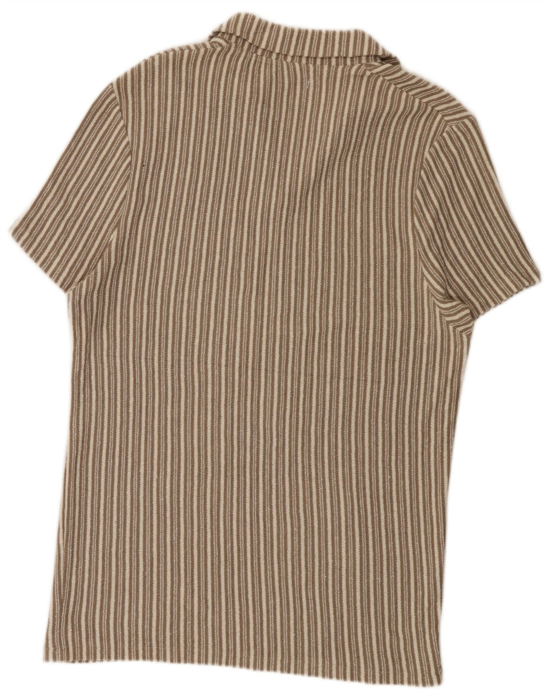 Zara muška polo majica velika bež na pruge