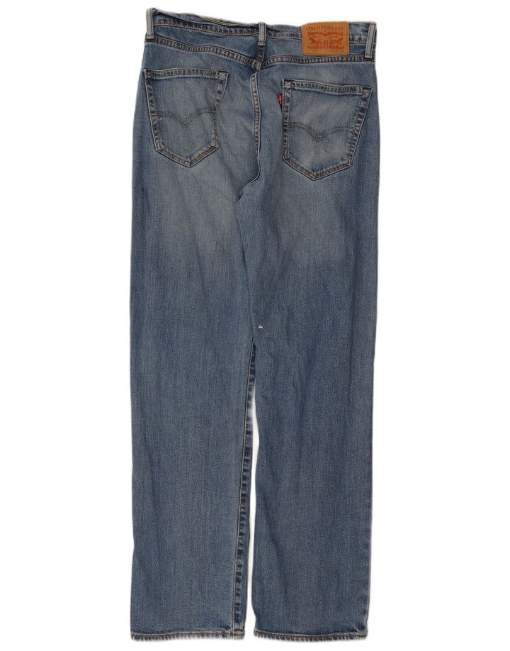 Levi's muške 751 ravne traperice W32 L32 plavi pamuk