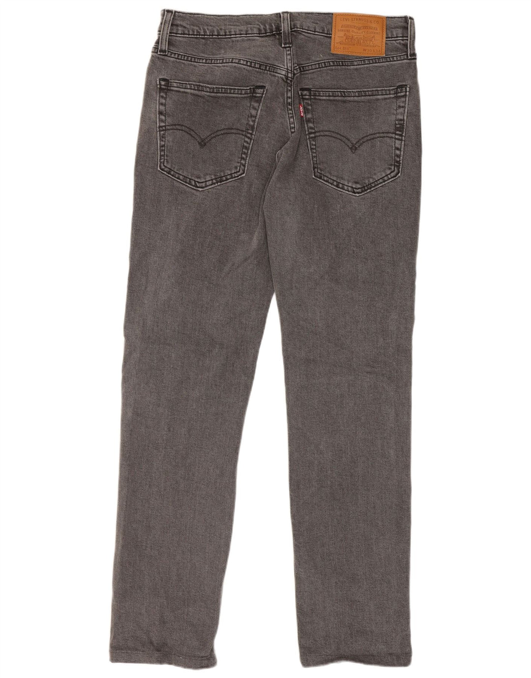 Levi's muške 511 uske traperice W30 L30 sivi pamuk