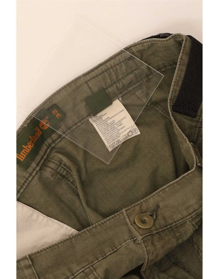 Timberland muške kargo bermude W32, srednji kaki pamuk