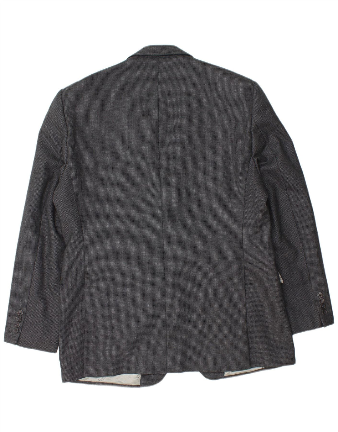 Aquascutum muška jakna sa 2 gumba UK 46 3XL siva vuna