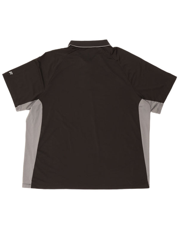 RUSSELL ATHLETIC muška polo majica Dri-Power UK 54/56 3XL crna boja