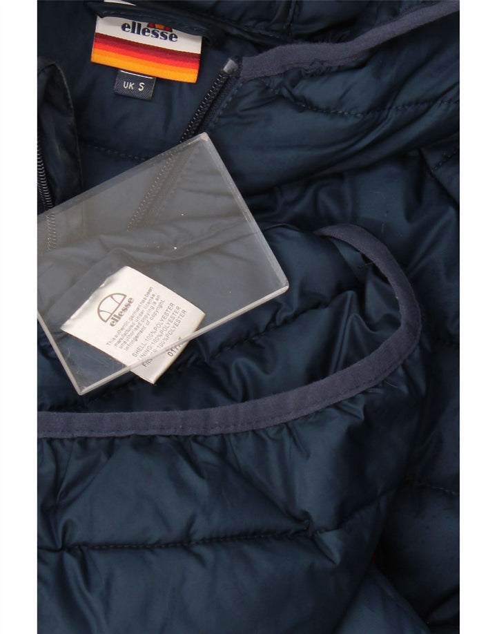 ELLESSE Muška podstavljena jakna s kapuljačom UK 36 Mala tamnoplava poliesterska
