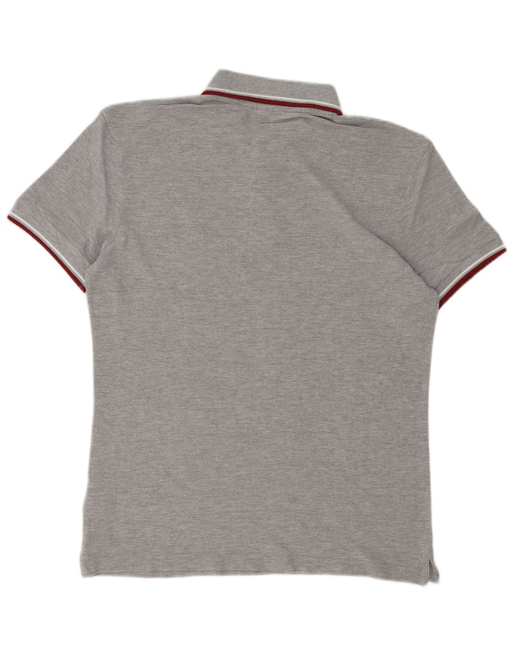 Diadora muška polo majica standardnog kroja, srednje sivi pamuk