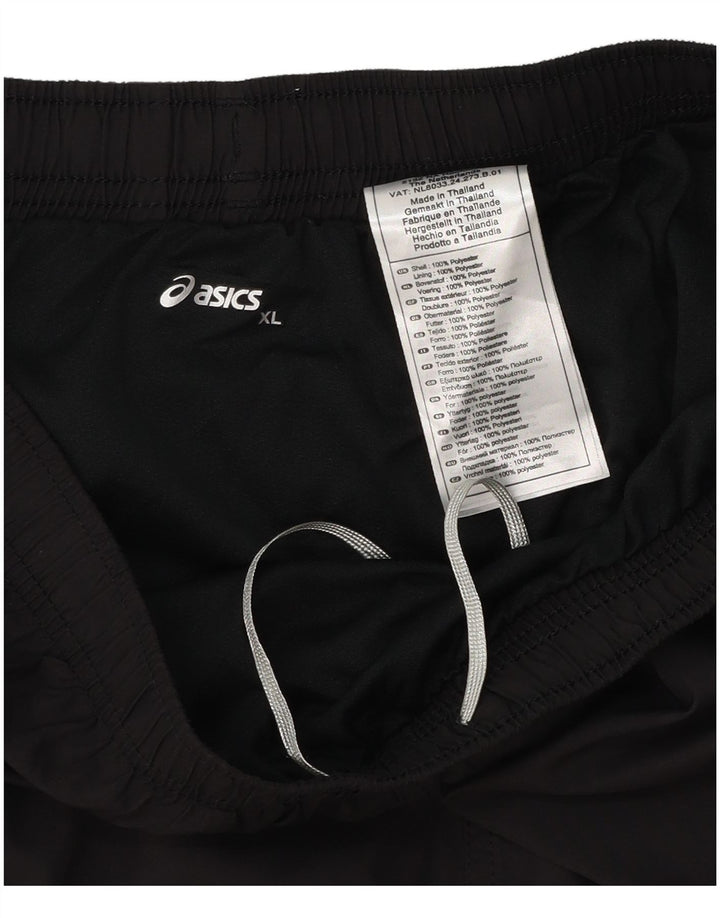 Asics muške sportske kratke hlače XL crne boje od poliestera