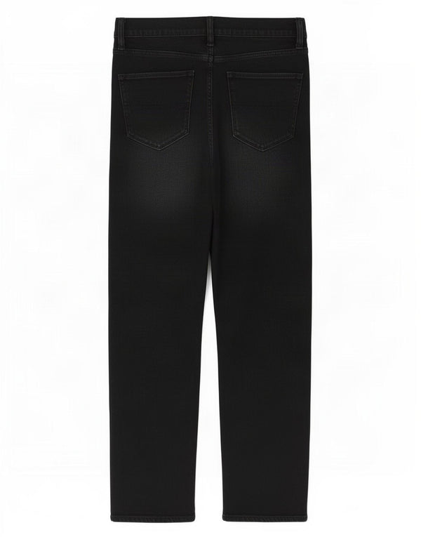 Marks & Spencer Mens Straight Jeans W32 L33 Black Cotton
