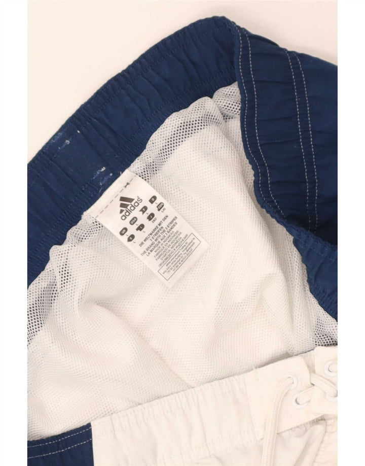 Adidas muške kratke hlače za plivanje s grafičkim motivima, veliki bijeli poliester u boji