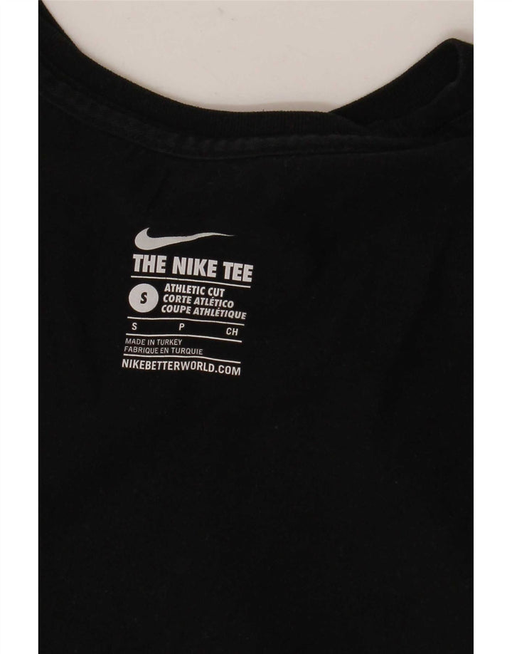 Nike Muška majica s kratkim rukavima atletskog kroja, mala crna