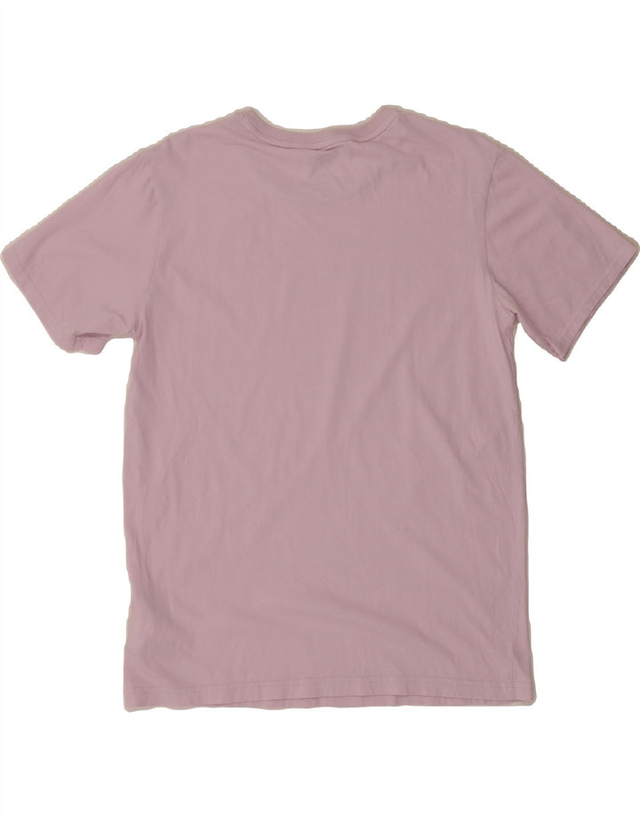 PUMA Mens Graphic T-Shirt Top Small Pink Cotton Vintage Puma and Second-Hand Puma from Messina Hembry 