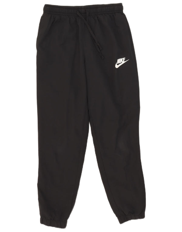 Nike muške trenirke, srednje hlače, crni poliester