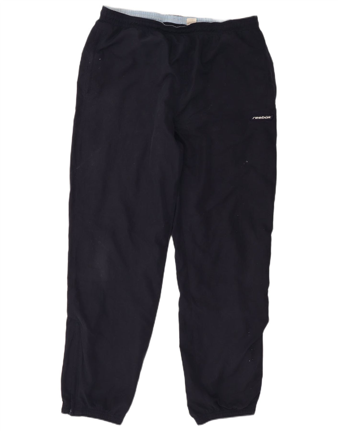 Reebok muške trenirke Hlače Joggers Large tamnoplavi poliester