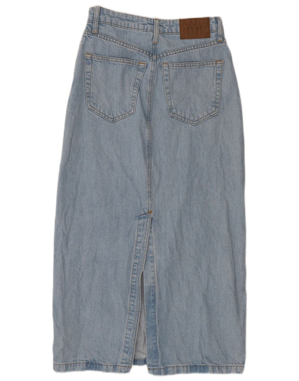 Topshop ženska traper suknja UK 8 mala W26 plava