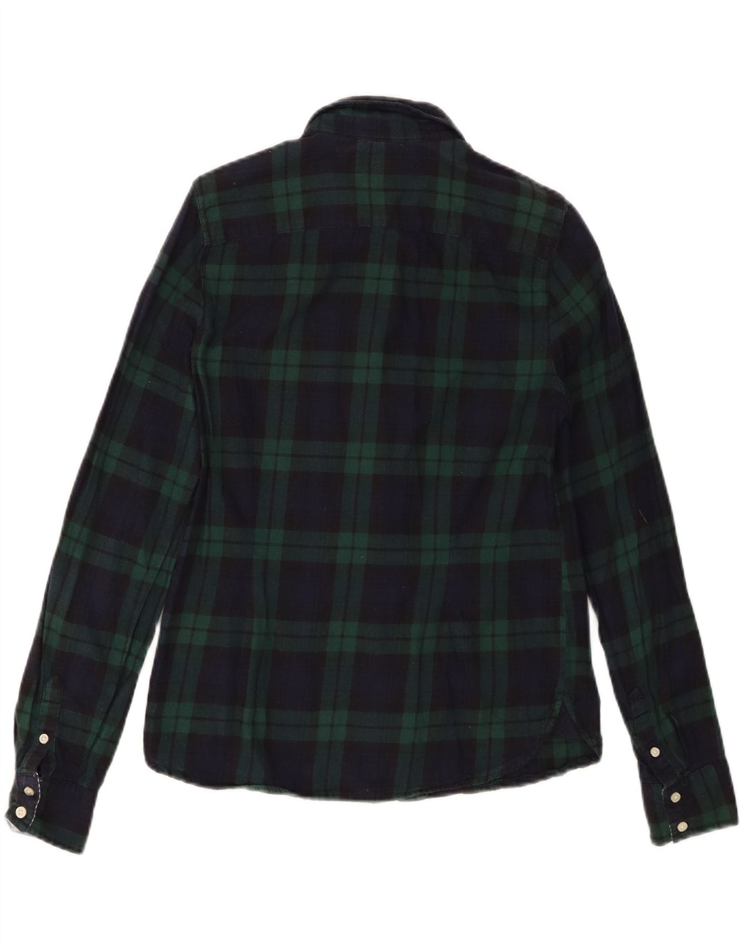 Tommy Hilfiger Ženska košulja UK 12 Srednje tamnoplava karirana pamuk