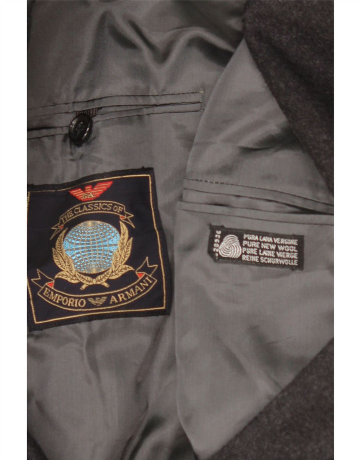 EMPORIO ARMANI muška jakna sa 2 gumba UK 38 srednje crna nova vuna