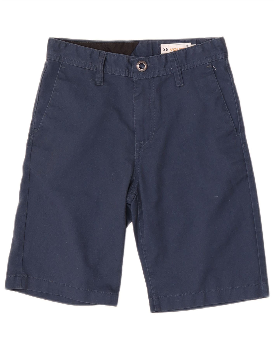 Volcom kratke hlače Chino za dječake 11-12 godina W26 tamnoplavi poliester