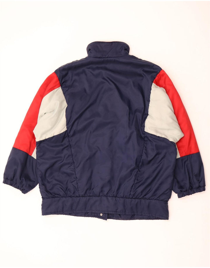 Vintage muška gornja jakna trenirke 2XL tamnoplave boje